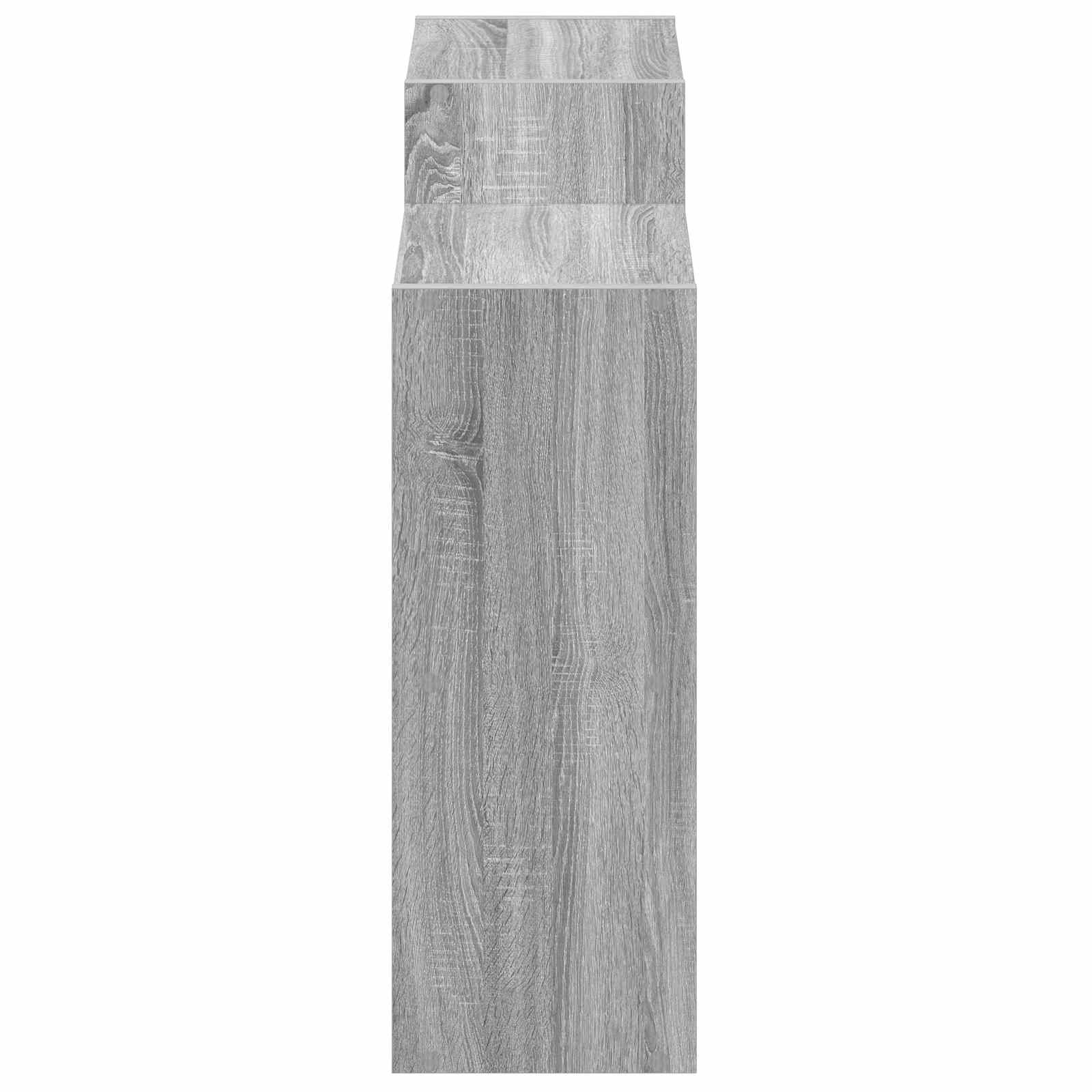 vidaXL Sideboard Graues Sonoma 90 x 30 x 90 cm