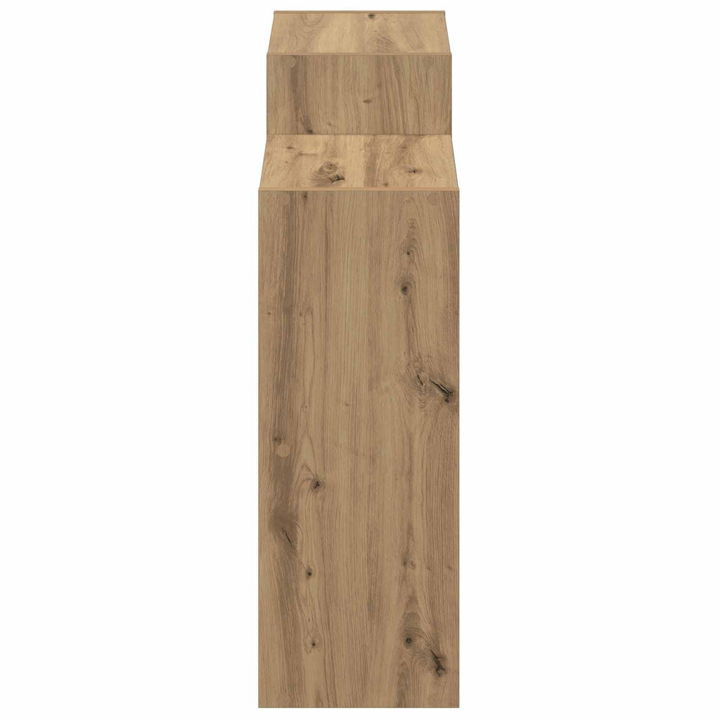 vidaXL Sideboard Artisan-Eiche 90 x 30 x 90 cm