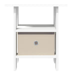vidaXL Nachttisch 2 pcs Weiß 41 x 40 x 45 cm Holzwerkstoff