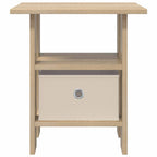 vidaXL Nachttisch 2 pcs Sonoma-Eiche 41 x 40 x 45 cm Holzwerkstoff