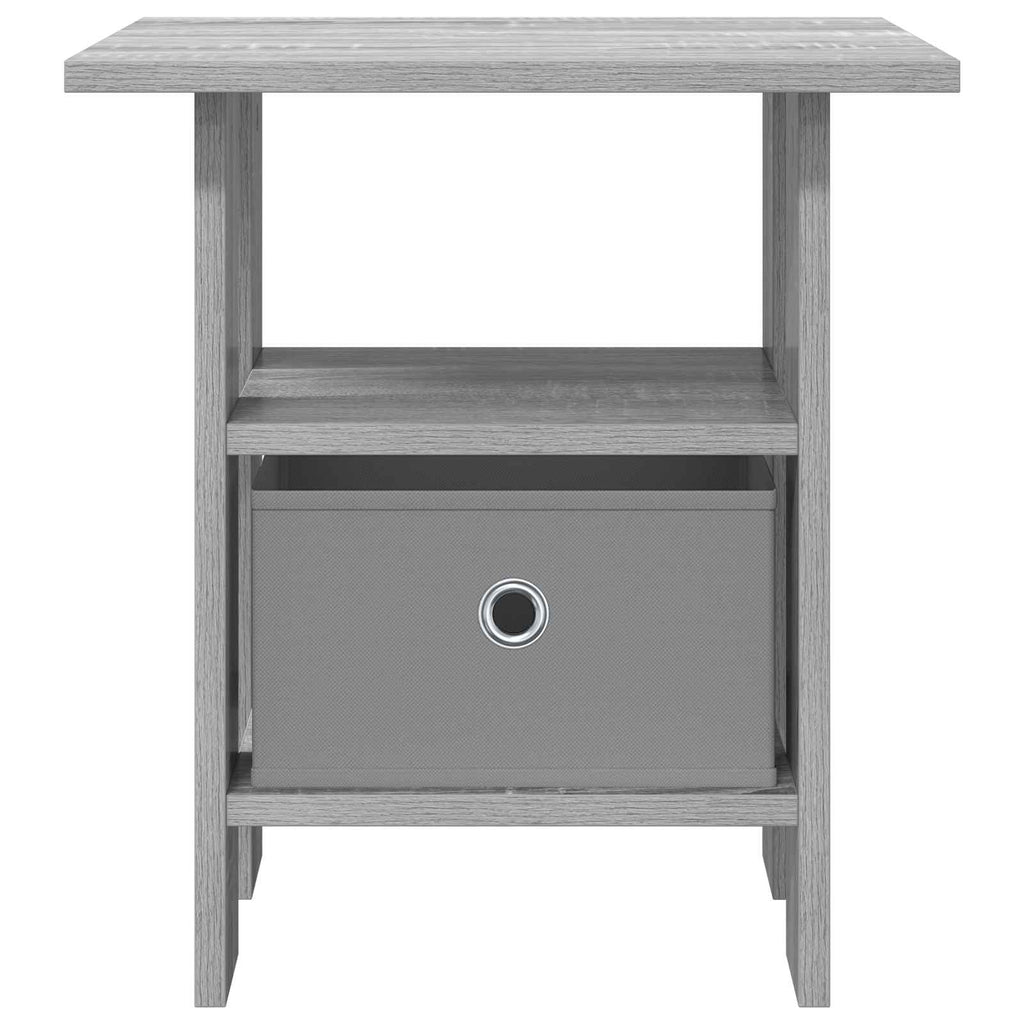 vidaXL Nachttisch Graues Sonoma 41 x 40 x 45 cm Holzwerkstoff