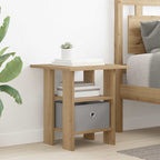 vidaXL Nachttisch Artisan-Eiche 41 x 40 x 45 cm Holzwerkstoff