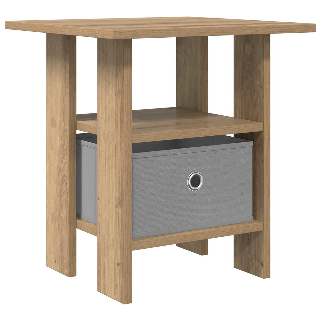 vidaXL Nachttisch Artisan-Eiche 41 x 40 x 45 cm Holzwerkstoff