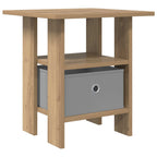 vidaXL Nachttisch Artisan-Eiche 41 x 40 x 45 cm Holzwerkstoff