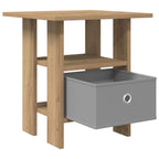 vidaXL Nachttisch Artisan-Eiche 41 x 40 x 45 cm Holzwerkstoff