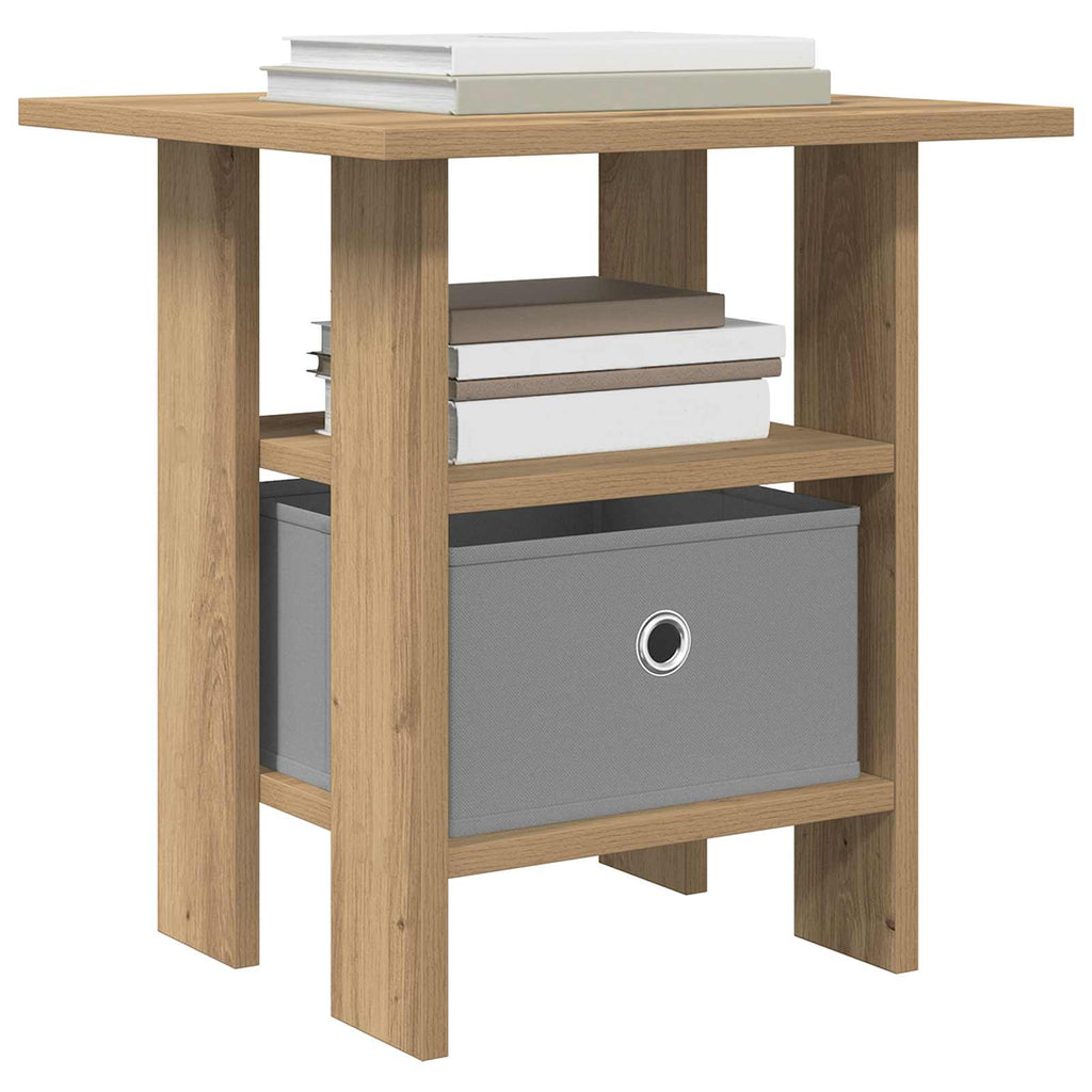 vidaXL Nachttisch Artisan-Eiche 41 x 40 x 45 cm Holzwerkstoff
