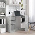 vidaXL Schreibtisch Beton Grau 100 x 40 x 75 cm Holzwerkstoff