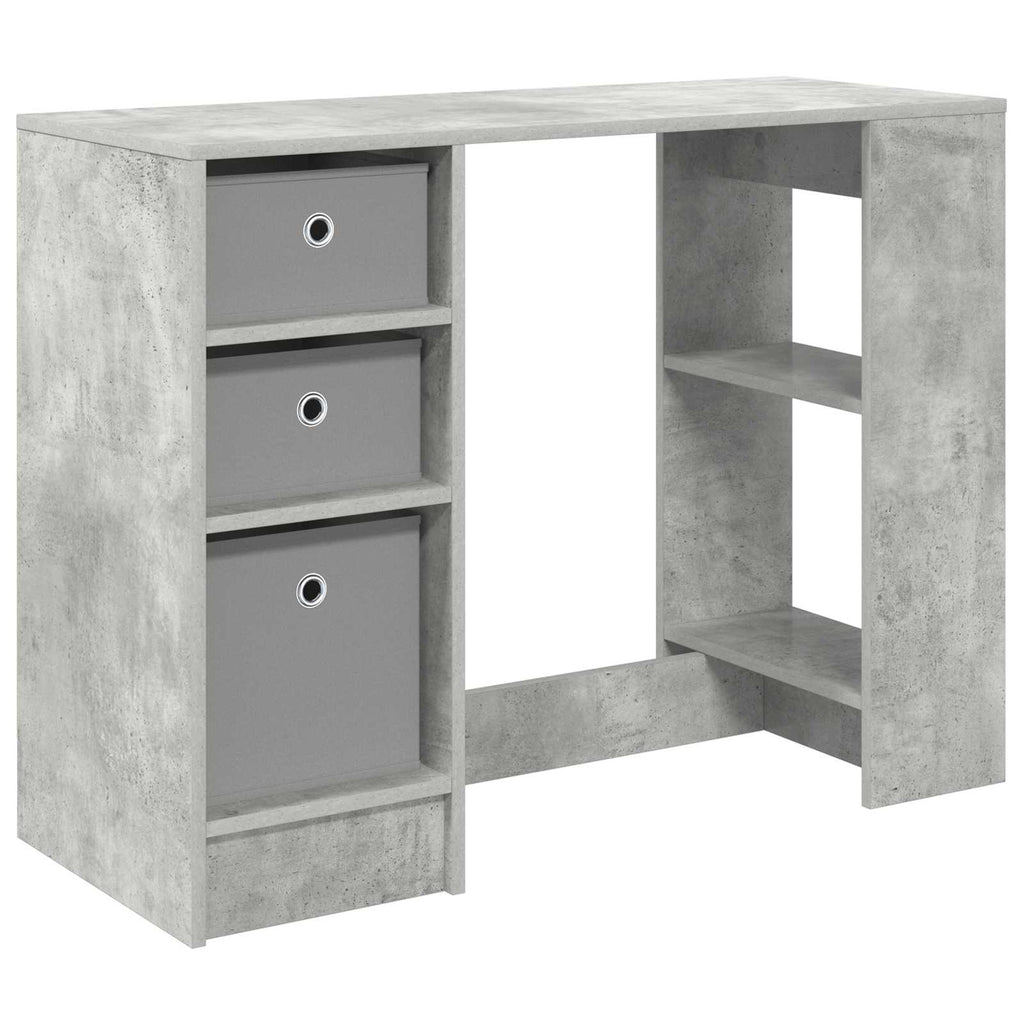 vidaXL Schreibtisch Beton Grau 100 x 40 x 75 cm Holzwerkstoff