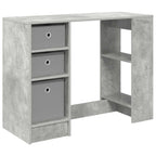 vidaXL Schreibtisch Beton Grau 100 x 40 x 75 cm Holzwerkstoff