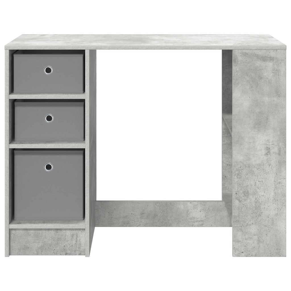 vidaXL Schreibtisch Beton Grau 100 x 40 x 75 cm Holzwerkstoff
