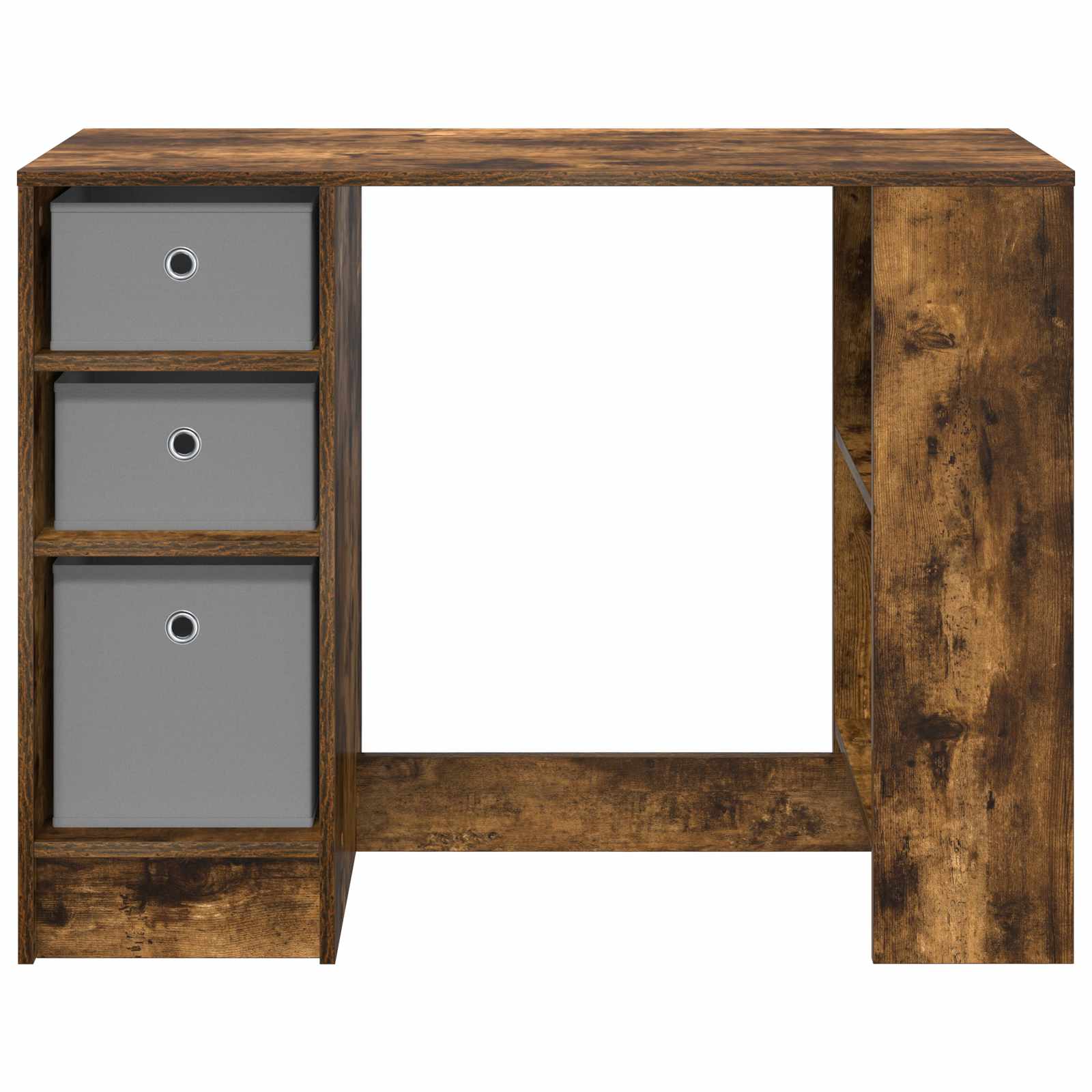 vidaXL Schreibtisch Geräucherte Eiche 100 x 40 x 75 cm Holzwerkstoff