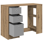 vidaXL Schreibtisch Artisan-Eiche 100 x 40 x 75 cm Holzwerkstoff