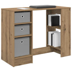 vidaXL Schreibtisch Artisan-Eiche 100 x 40 x 75 cm Holzwerkstoff