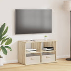 vidaXL TV-Ständer mit Schubladen Sonoma-Eiche 79 x 40 x 48 cm