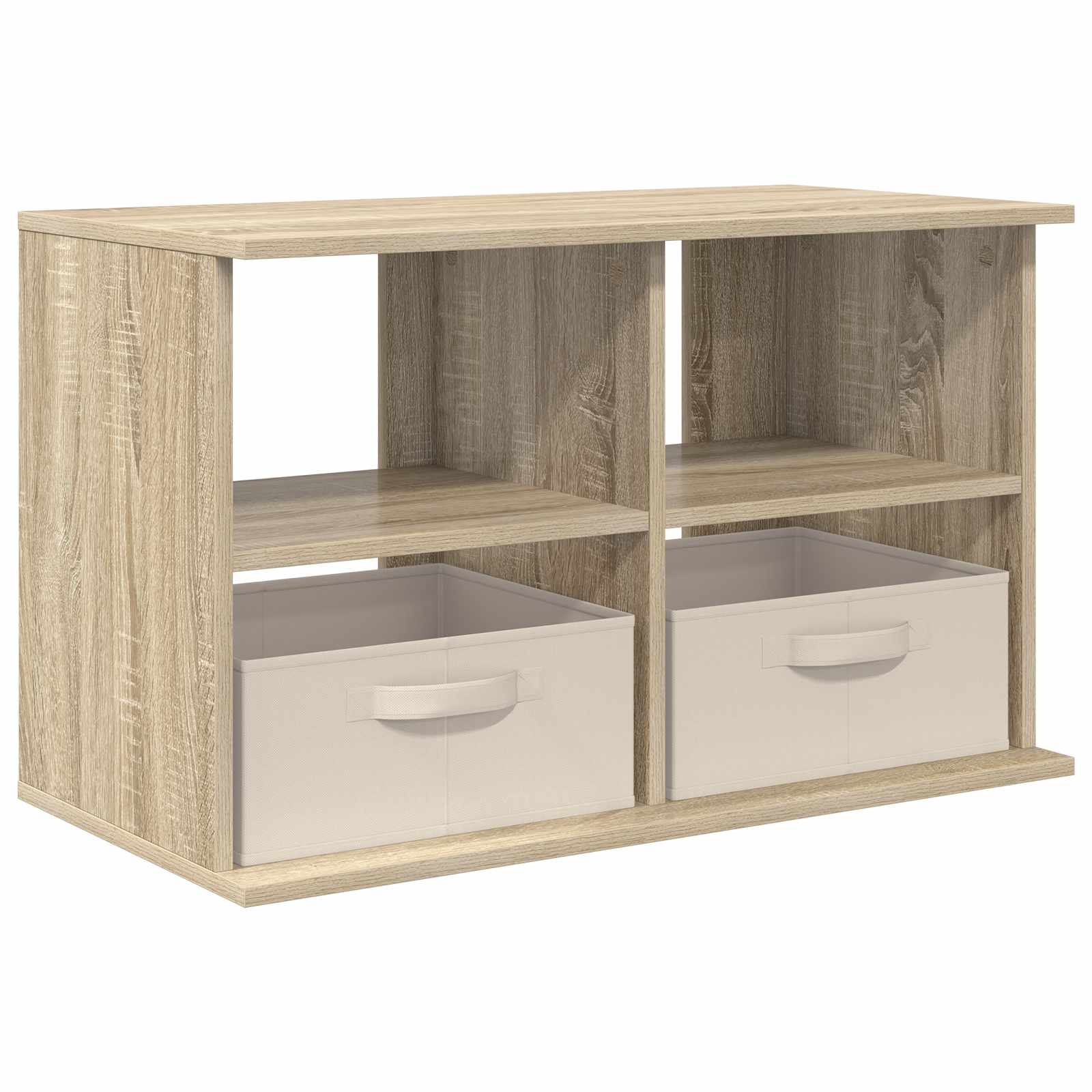 vidaXL TV-Ständer mit Schubladen Sonoma-Eiche 79 x 40 x 48 cm