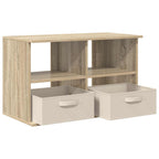 vidaXL TV-Ständer mit Schubladen Sonoma-Eiche 79 x 40 x 48 cm