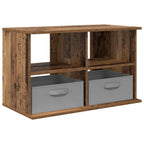 vidaXL TV-Ständer mit Schubladen Altholz 79 x 40 x 48 cm