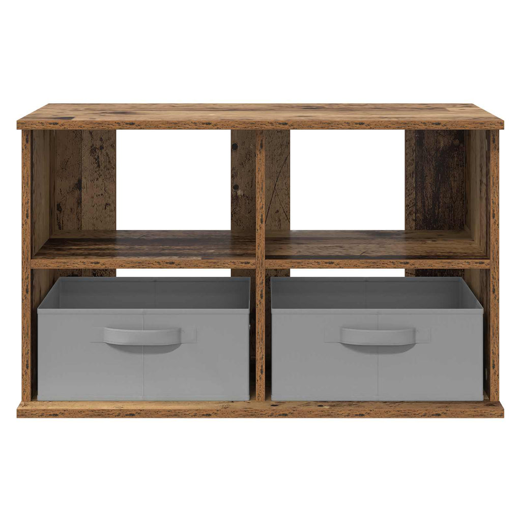 vidaXL TV-Ständer mit Schubladen Altholz 79 x 40 x 48 cm