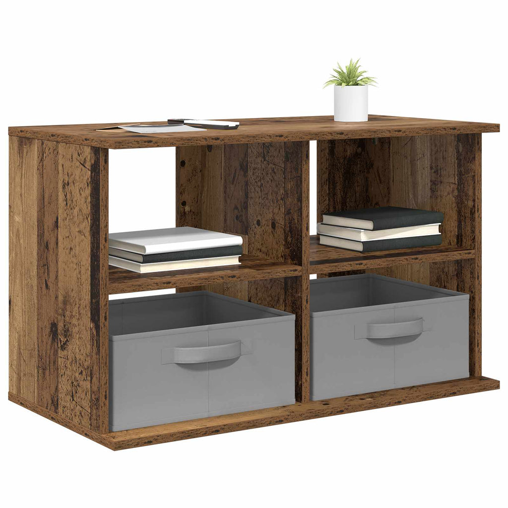 vidaXL TV-Ständer mit Schubladen Altholz 79 x 40 x 48 cm