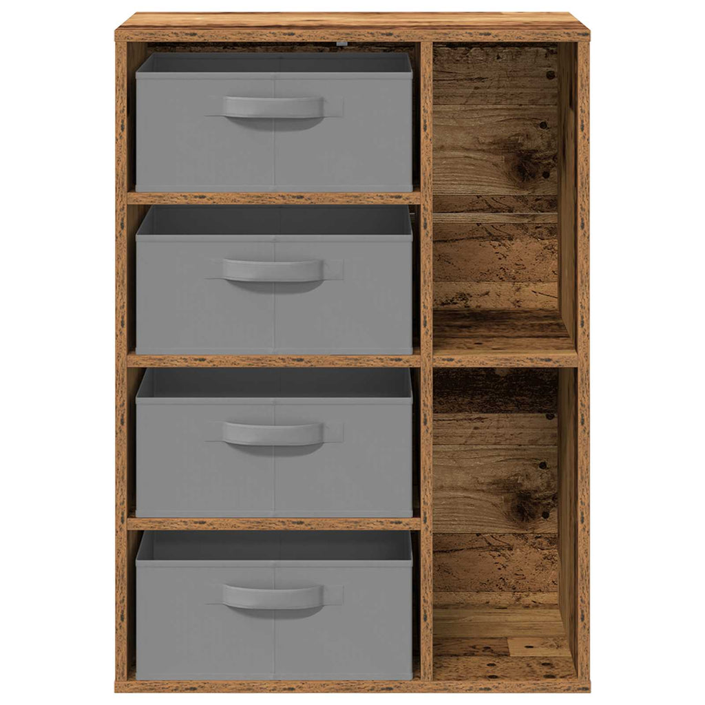 vidaXL Sideboard mit Schubladen Altholz 60 x 33,5 x 84 cm