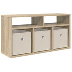 vidaXL Lowboard mit Schubladen Sonoma-Eiche 72 x 22,5 x 38 cm