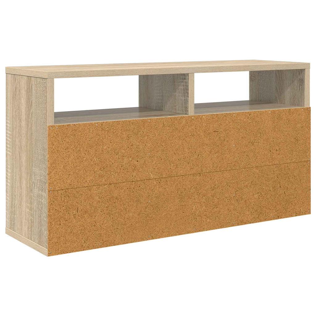vidaXL Lowboard mit Schubladen Sonoma-Eiche 72 x 22,5 x 38 cm