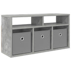 vidaXL Lowboard mit Schubladen Beton Grau 72 x 22,5 x 38 cm