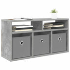 vidaXL Lowboard mit Schubladen Beton Grau 72 x 22,5 x 38 cm