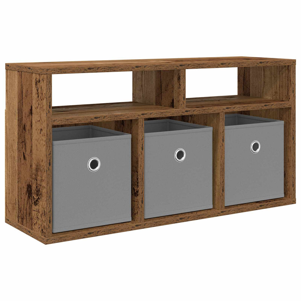 vidaXL Lowboard mit Schubladen Altholz 72 x 22,5 x 38 cm