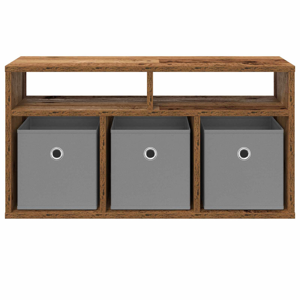 vidaXL Lowboard mit Schubladen Altholz 72 x 22,5 x 38 cm