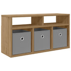 vidaXL Lowboard mit Schubladen Artisan-Eiche 72 x 22,5 x 38 cm