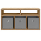 vidaXL Lowboard mit Schubladen Artisan-Eiche 72 x 22,5 x 38 cm
