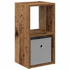 vidaXL Nachttisch Altholz 25,5 x 22 x 49,5 cm Holzwerkstoff