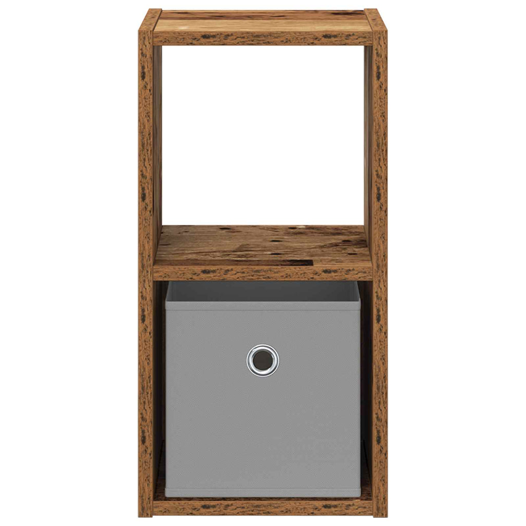 vidaXL Nachttisch Altholz 25,5 x 22 x 49,5 cm Holzwerkstoff