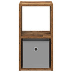 vidaXL Nachttisch Altholz 25,5 x 22 x 49,5 cm Holzwerkstoff