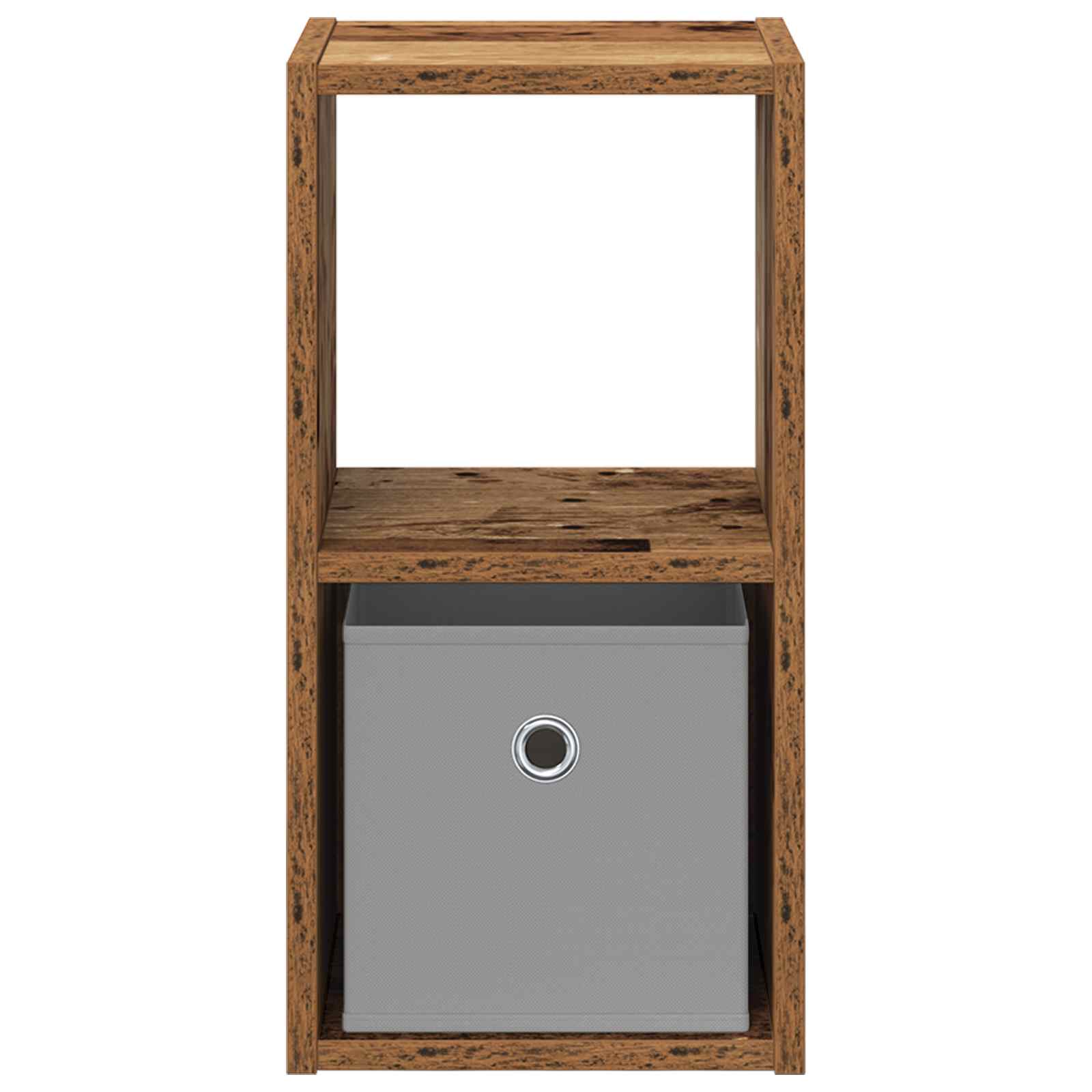 vidaXL Nachttisch Altholz 25,5 x 22 x 49,5 cm Holzwerkstoff