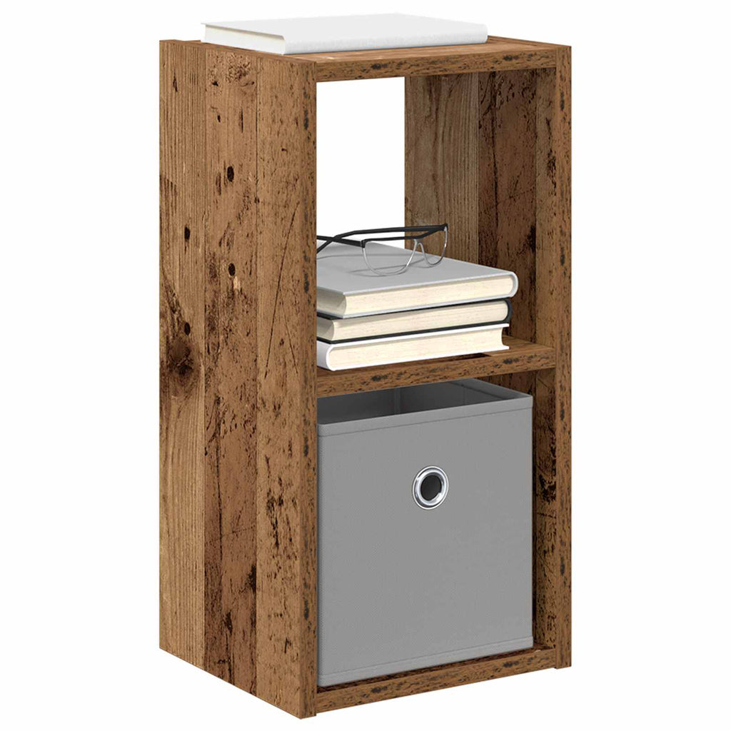 vidaXL Nachttisch Altholz 25,5 x 22 x 49,5 cm Holzwerkstoff