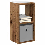 vidaXL Nachttisch Altholz 25,5 x 22 x 49,5 cm Holzwerkstoff