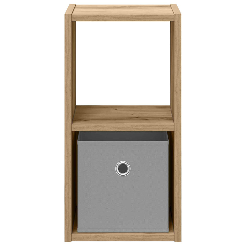 vidaXL Nachttisch 2 pcs Artisan-Eiche 25,5 x 22 x 49,5 cm