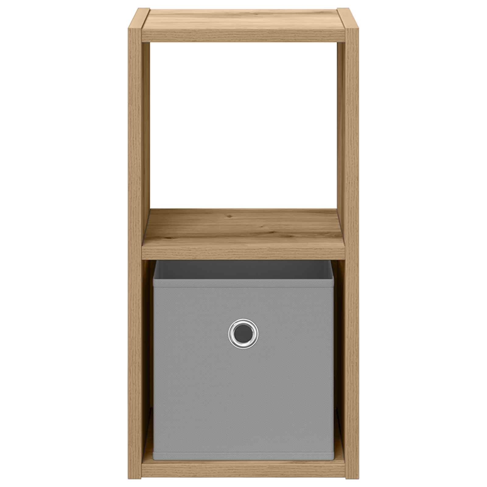 vidaXL Nachttisch 2 pcs Artisan-Eiche 25,5 x 22 x 49,5 cm