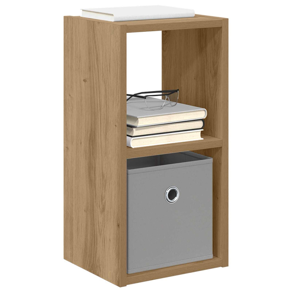 vidaXL Nachttisch 2 pcs Artisan-Eiche 25,5 x 22 x 49,5 cm