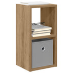 vidaXL Nachttisch 2 pcs Artisan-Eiche 25,5 x 22 x 49,5 cm