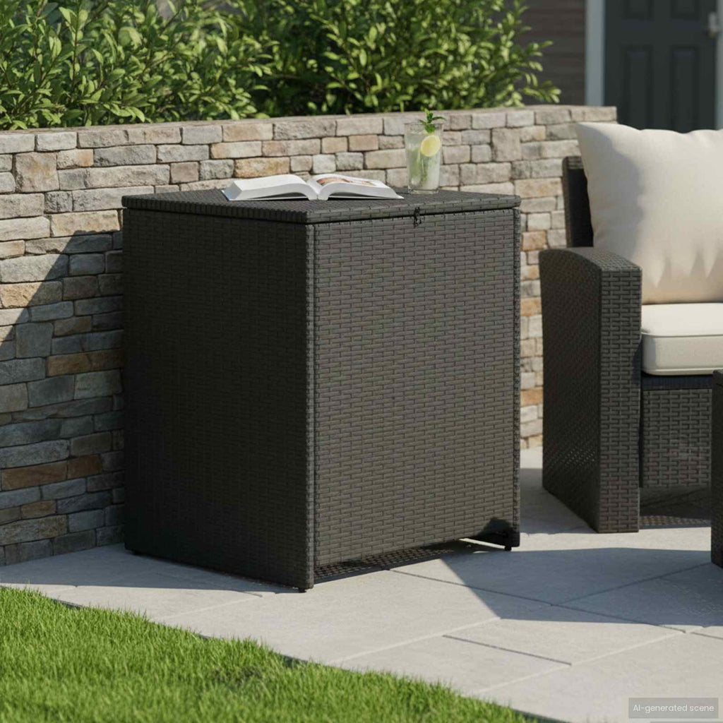 vidaXL Kissenbox 55 x 55 x 69 cm Stahl