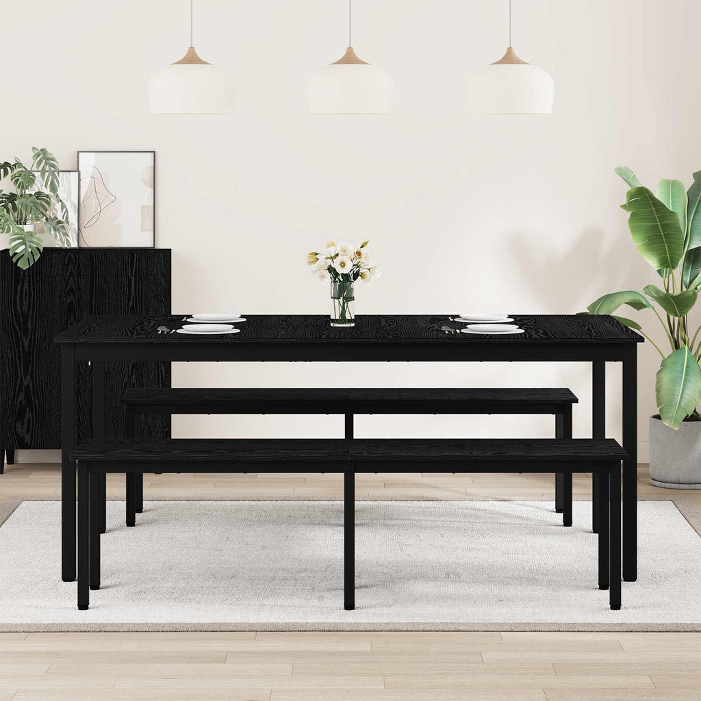 vidaXL Esstische 2 pcs 180 x 90 x 75 cm Holzwerkstoff