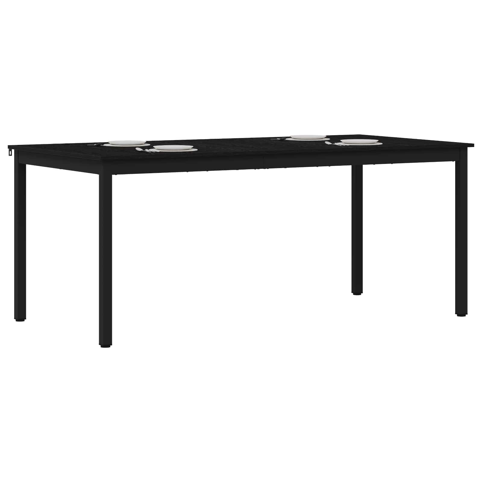 vidaXL Esstische 2 pcs 180 x 90 x 75 cm Holzwerkstoff
