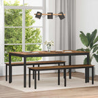 vidaXL Esstische 2 pcs 180 x 90 x 75 cm Holzwerkstoff Rechtwinklig
