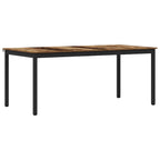 vidaXL Esstische 2 pcs 180 x 90 x 75 cm Holzwerkstoff Rechtwinklig