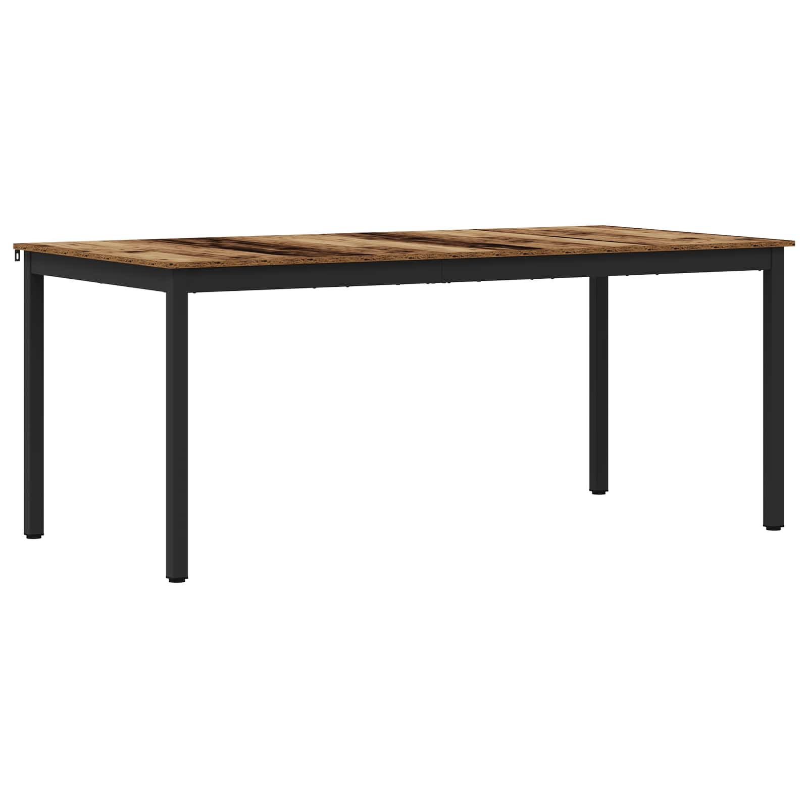 vidaXL Esstische 2 pcs 180 x 90 x 75 cm Holzwerkstoff Rechtwinklig