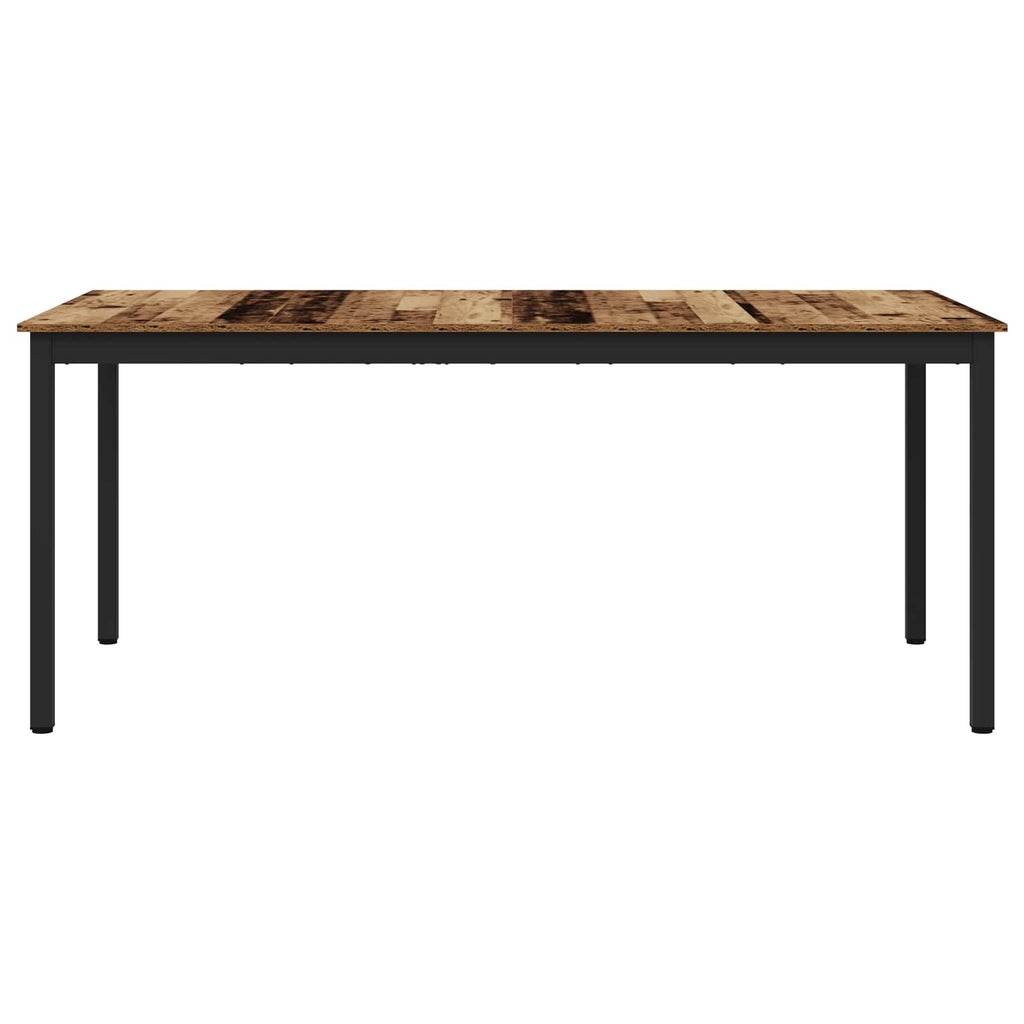 vidaXL Esstische 2 pcs 180 x 90 x 75 cm Holzwerkstoff Rechtwinklig