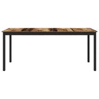 vidaXL Esstische 2 pcs 180 x 90 x 75 cm Holzwerkstoff Rechtwinklig